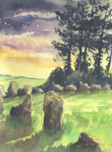 Kingsmen at sunset